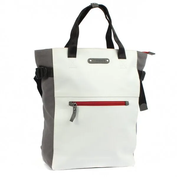7clouds 7clouds Shopper-Rucksack Mendo 7.4, White-grey, – Produktbild 1 von 4