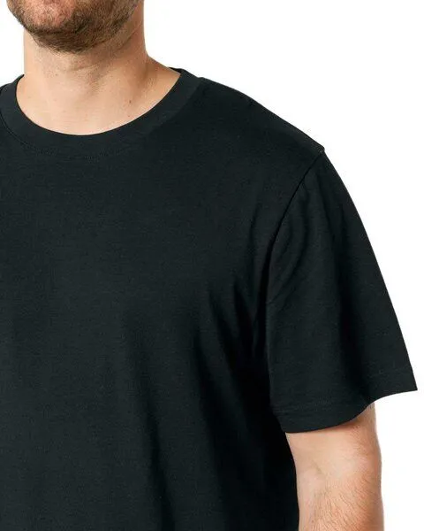 YTWOO YTWOO Nachhaltiges schweres Unisex T-Shirt, Schwarz, – Produktbild 2 von 4