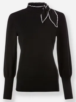 heine Stehkragenpullover schwarz – Produktbild 1 von 1
