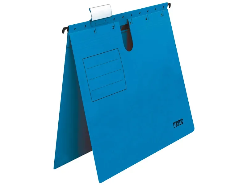 Memo 5 memo Hängehefter farbig blau – Produktbild 1 von 1