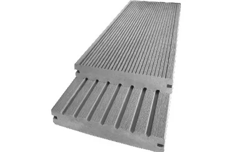 woodstore24 BPC Massivdiele WoodoSaba, 20 x 145 mm, grau, 2,90 m lang – Produktbild 1 von 1