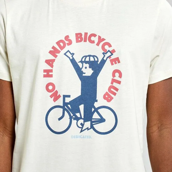 Dedicated DEDICATED Herren T-Shirt No Hands - Oat White – Produktbild 2 von 2
