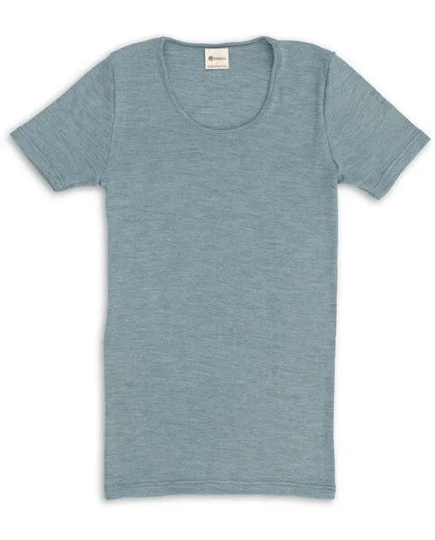 Engel Engel Natur Damen-Shirt Kurzarm Schurwolle Seide, Natural, – Produktbild 1 von 1