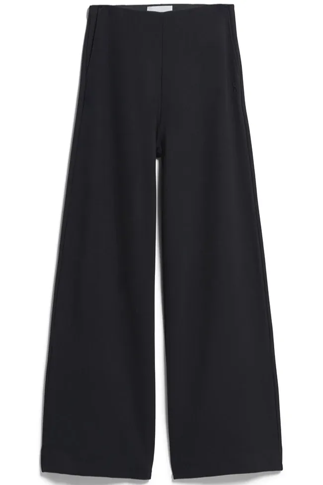 ARMEDANGELS ARMEDANGELS Damen vegan Hose Mit Weitem Bein Schwarz, Schwarz, – Produktbild 1 von 1