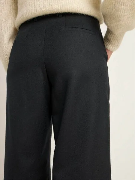 LANIUS LANIUS Marlenehose aus reiner Bio-Schurwolle, Black, – Produktbild 4 von 4