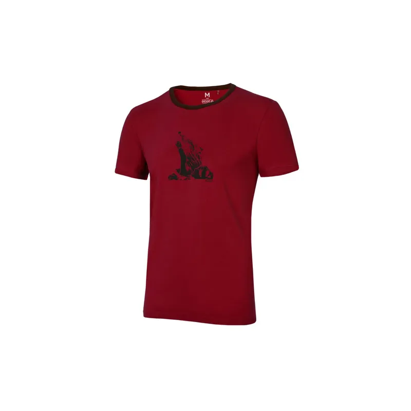 Ocun T-Shirt Ocun Classic T Organic Airwolf, Rouge, – Produktbild 1 von 2