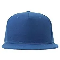 Atlantis Headwear Atlantis Headwear Atlantis recycelte Flat-Cap mit Kunststoffverschluss, Royal, – Produktbild 1 von 1