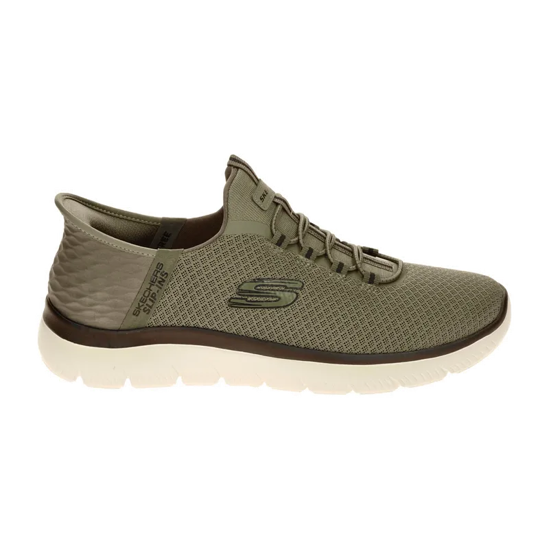 Skechers Skechers Summits Schuhe grün olive SLIP-INS 232457 für Herren, oliv, Größe 49 ½ EU, Oliv, – Produktbild 2 von 8