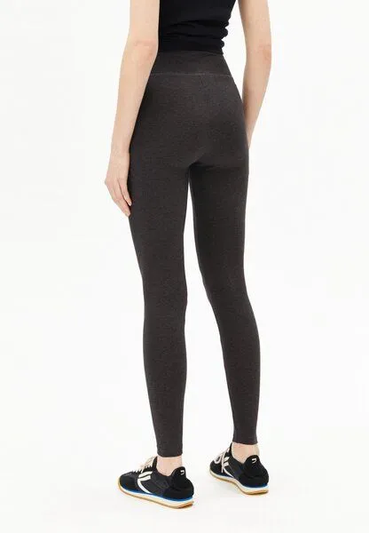 ARMEDANGELS ARMEDANGELS FARIBAA Damen Leggings aus Bio-Baumwoll Mix, Steel melange, – Produktbild 2 von 4