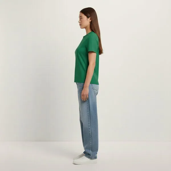 YTWOO YTWOO Regular Damen T-Shirt Light, Kelly green, – Produktbild 2 von 3
