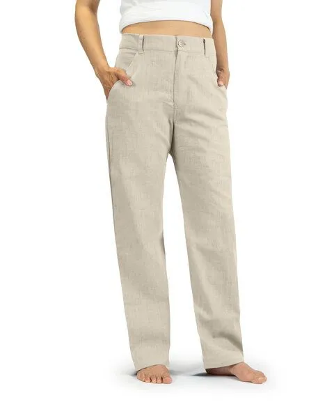 SCHAZAD Leinenhose APPROVAL-GO von SCHAZAD, Beige, – Produktbild 2 von 5