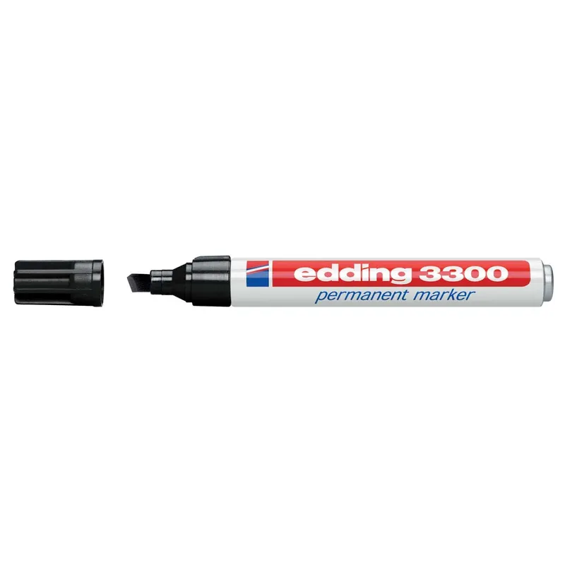Edding Edding Permanentmarker "3300" schwarz – Produktbild 3 von 4
