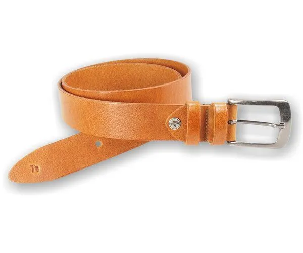 Greenbelts Greenbelts Herren Ledergürtel WILSSON, Cognac, – Produktbild 4 von 5