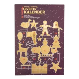 El Puente El Puente Veganer Bio Dattel-Trüffel Adventskalender | Fair Trade | Bio-zertifiziert | Vegan | Glutenfrei – Produktbild 1 von 1