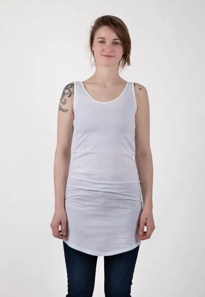 TORLAND TORLAND Damen Tanktop Kleid TAMINA, Weiß (white), – Produktbild 1 von 3