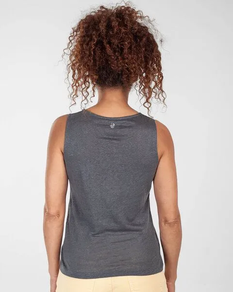 Alma & Lovis Alma & Lovis Leinentop aus Leinen-Jersey | Linen Top, Grün, – Produktbild 4 von 4