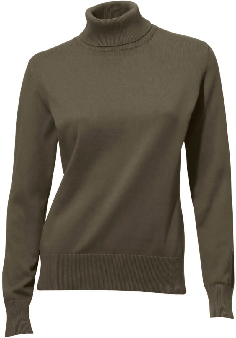 heine Rollkragenpullover, Oliv, – Produktbild 2 von 2