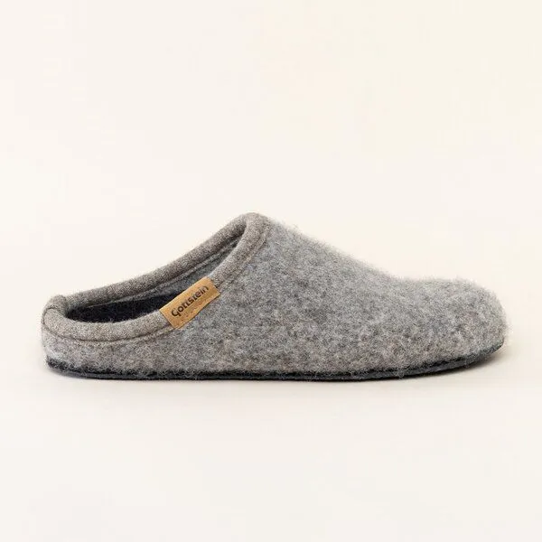 Gottstein Gottstein Filz-Hausschuh ALP-COMFORT Damen & Herren Pantoffel aus seltenen Schurwollen mit Komfort-Einlagesohle, Natural, – Produktbild 4 von 4