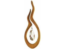 Sternengasse Sternengasse Shakti aus heimischem Laubholz, Holzdeko mit Kristall Höhe 16 cm – Produktbild 1 von 1