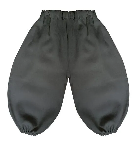SCHAZAD Leinenhose für Kinder von SCHAZAD, Made in Germany, Anthrazit, – Produktbild 1 von 1