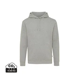 XD Collection Iqoniq Torres ungefärbter Hoodie, heather grey, 5XL – Produktbild 1 von 1