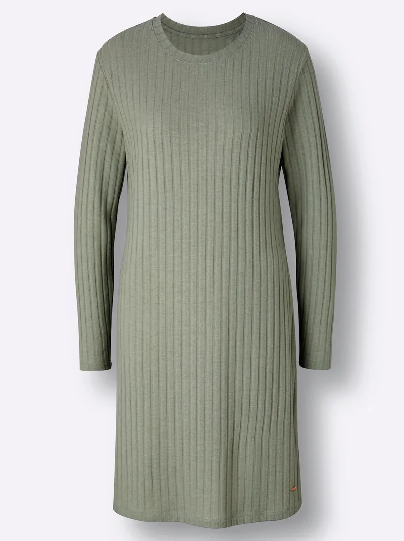 feel good Longshirt lindgrün, Lindgrün, – Produktbild 1 von 2