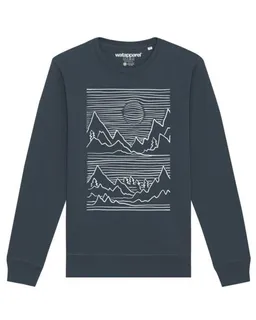 watapparel watapparel Sweatshirt Unisex Mountains – Produktbild 1 von 1