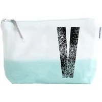 renna deluxe renna deluxe Kulturtasche und Schminktasche mit Monogramm MINT – Produktbild 1 von 8