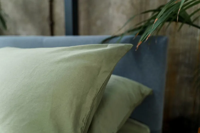 Kayori Kayori Bettwäsche Edo, Mako-Satin, 2 teilig, 100% Mako Satin, Grün, – Produktbild 3 von 3