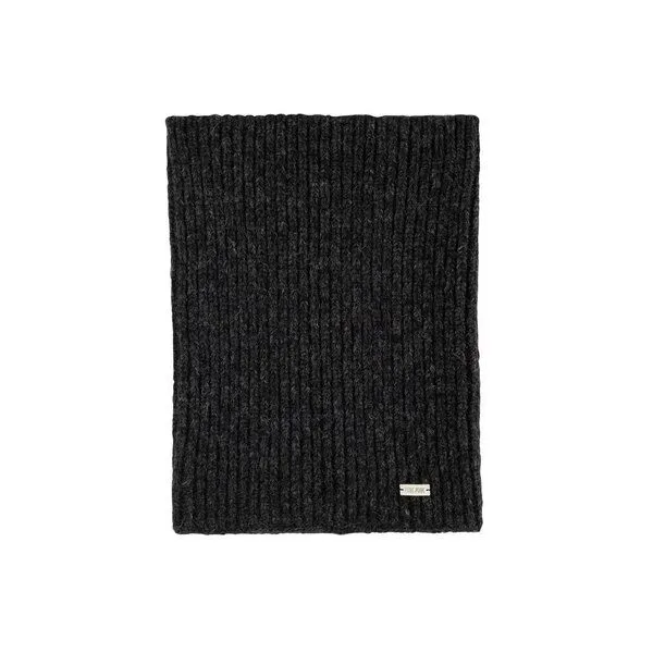 Pure Pure Pure-Pure Schlauchschal aus Babyalpaka & Bio-Baumwolle, Anthrazit (grau), – Produktbild 3 von 3