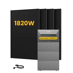 Anker Anker SOLIX Solarbank 3 E2700 Pro, mit 4 x 455 Bifaziale Solarmodule, by Powerness - 10.8kWh / ohne Zubehör / Standardversand – Produktbild 1 von 1
