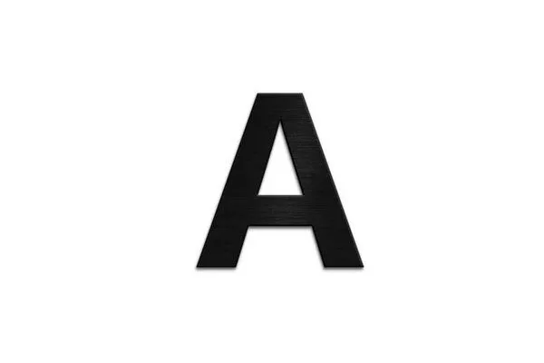 BeWooden BeWooden Hölzerne Buchstaben an die Wand | 2 verschiedene Grössen | Farbe: schwarz | Wanddekoration – Produktbild 2 von 8