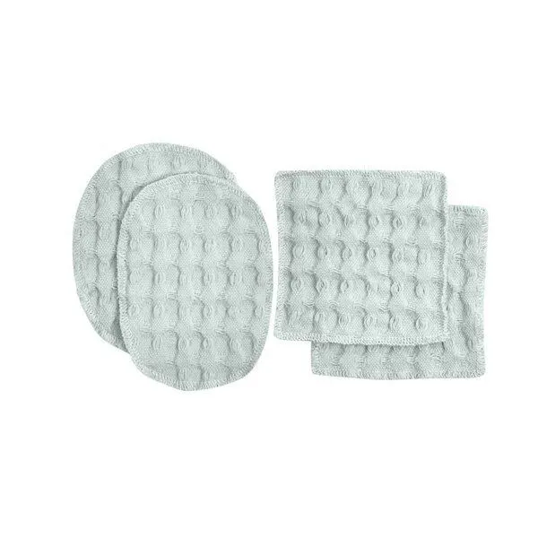 The Organic Company The Organic Company 4er Set Make-up Pads aus Bio-Baumwolle, Sky, – Produktbild 1 von 2