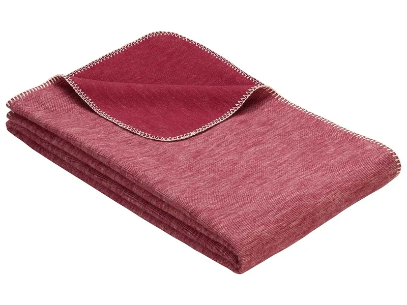 IBENA IBENA Wohndecke "Lusanne" rot 140 x 200 cm – Produktbild 1 von 1