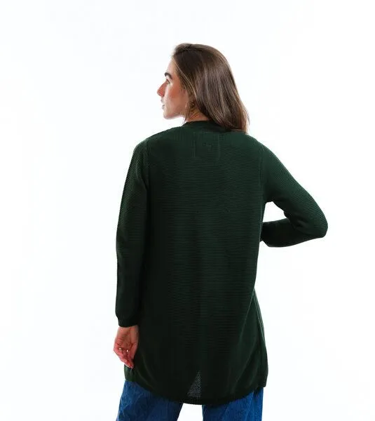 Gary Mash GARY MASH Long-Cardigan Alamo aus Biobaumwolle, Grün, – Produktbild 4 von 4