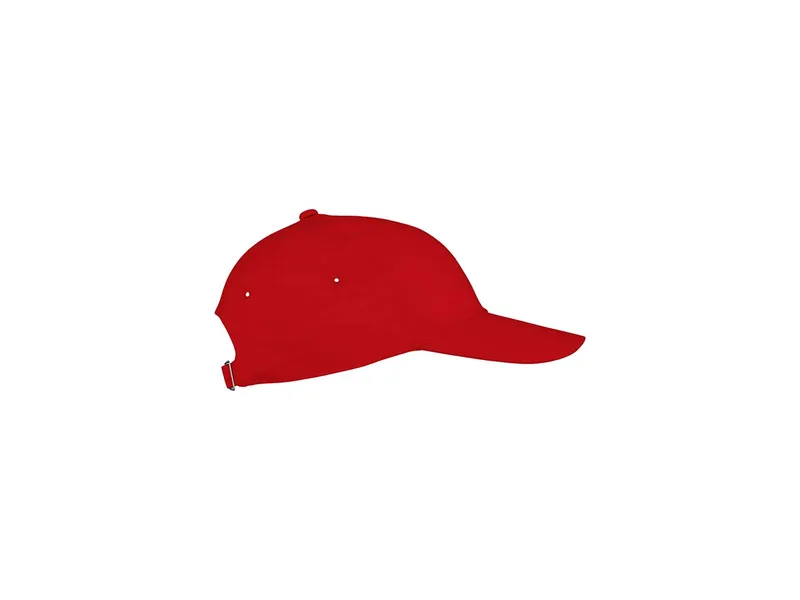 Neutral Neutral 6 Panel Cap aus Bio-Baumwolle - bedruckbar, Red, – Produktbild 1 von 1