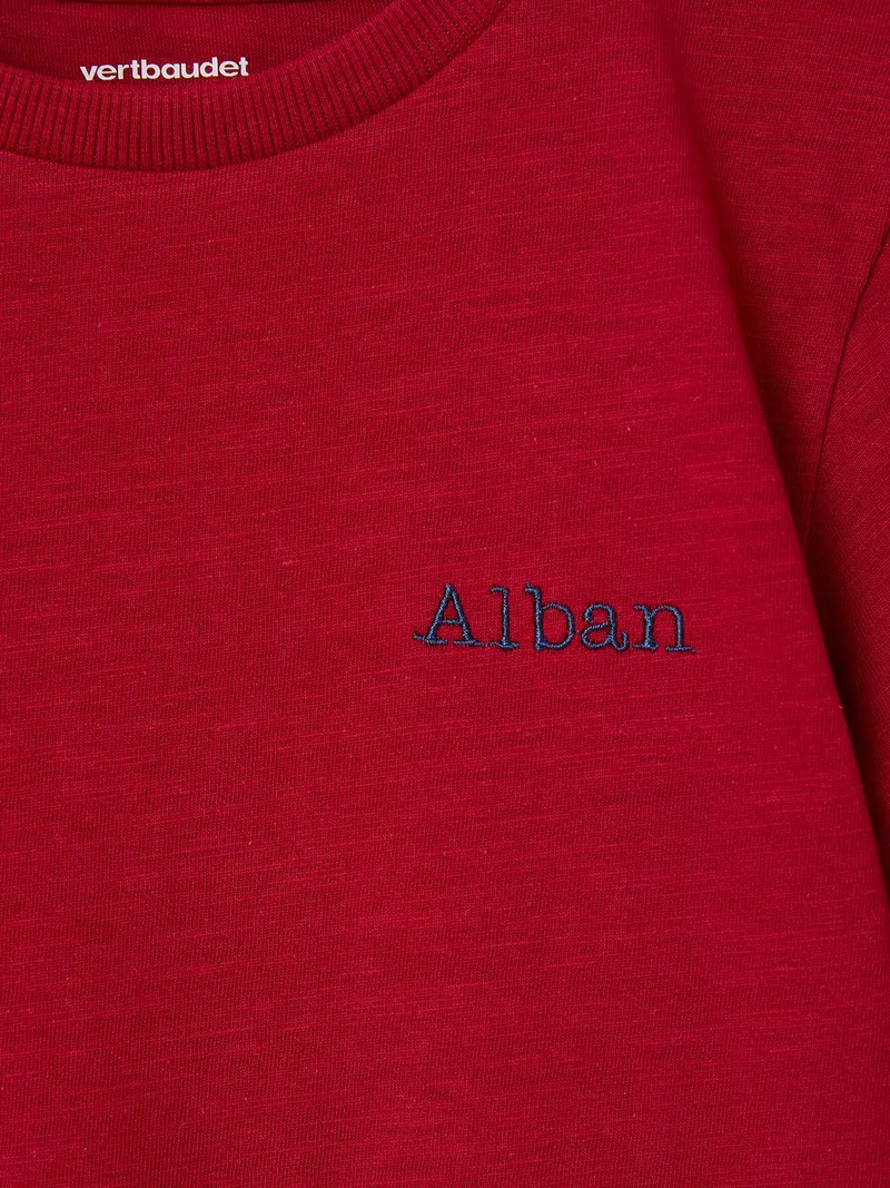 Vertbaudet Jungen T-Shirt BASIC, Rot, – Produktbild 2 von 2