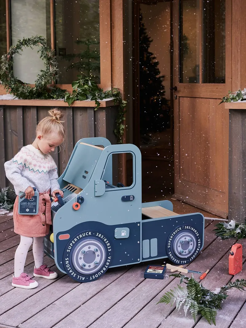 Vertbaudet Vertbaudet Spielzeugauto zum Reparieren, Beige, – Produktbild 1 von 8