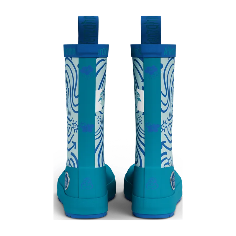 Affenzahn Affenzahn Plashy Hai für Kinder, blau, Größe 35 EU, Blau, – Produktbild 4 von 6