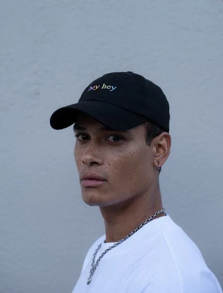 hey hey studios hey hey studios Rainbow Cap 2.0, Classic black, – Produktbild 4 von 4