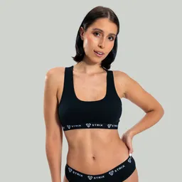 GymBeam OG1 STRIX Essential Bralette BH in Black XL – Produktbild 1 von 1