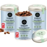 PUJA PUJA Dreifach Fit Snacks Vitality Body + Skin + Teeth für Hunde – Produktbild 1 von 1