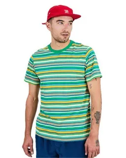 Brava Fabrics Brava Fabrics grün gestreiftes T-Shirt – Produktbild 1 von 1