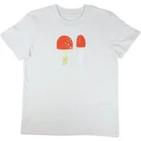 MelaDi Meladi Kinder Shirt aus Biobaumwolle - Pilze auf Natural Raw – Produktbild 1 von 1