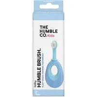 The Humble The Humble Co. Pflanzliche Baby-Zahnbürste, extra weich - Blau – Produktbild 1 von 1
