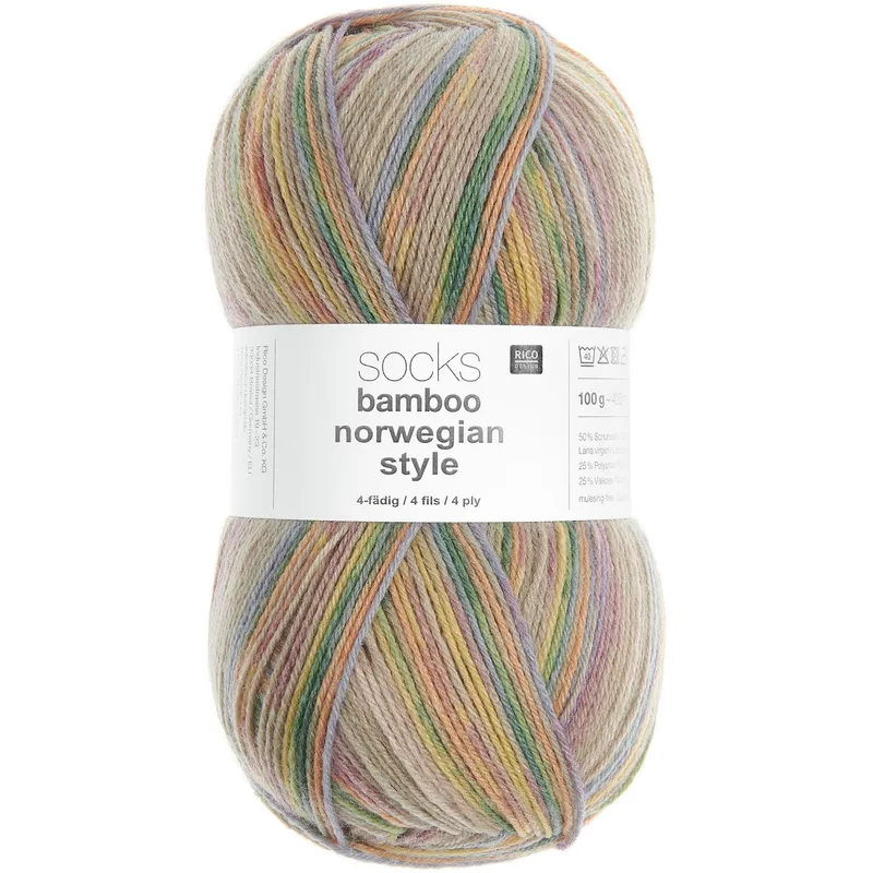 Rico Design Rico Design Superba Bamboo superwash Norwegian Style Autumn, Norwegian style autumn, – Produktbild 1 von 1