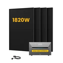 Anker Anker SOLIX Solarbank 3 E2700 Pro, mit 4 x 455 Bifaziale Solarmodule, by Powerness - 2.7kWh / ohne Zubehör / Selbstabholung – Produktbild 1 von 1