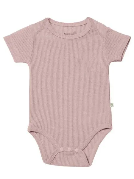 Biorganic Biorganic Kurzarmbody Waffle (3er Pack) Mehrfarbig Unisex, Baby Body GOTS-zertifiziert, Mehrfarbig, – Produktbild 2 von 3