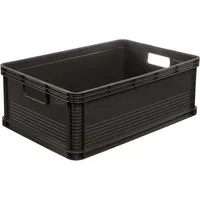 Keeeper keeeper EURO-BOX 'Robert' stapelbar, 60 x 40 x 22 cm, 45 l, graphite – Produktbild 1 von 1
