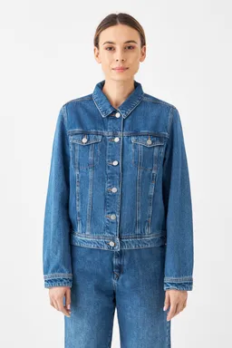 DAWN Dawn Damen vegan Jacke Non-Stretch Callisto Classic Medium Blau – Produktbild 1 von 1